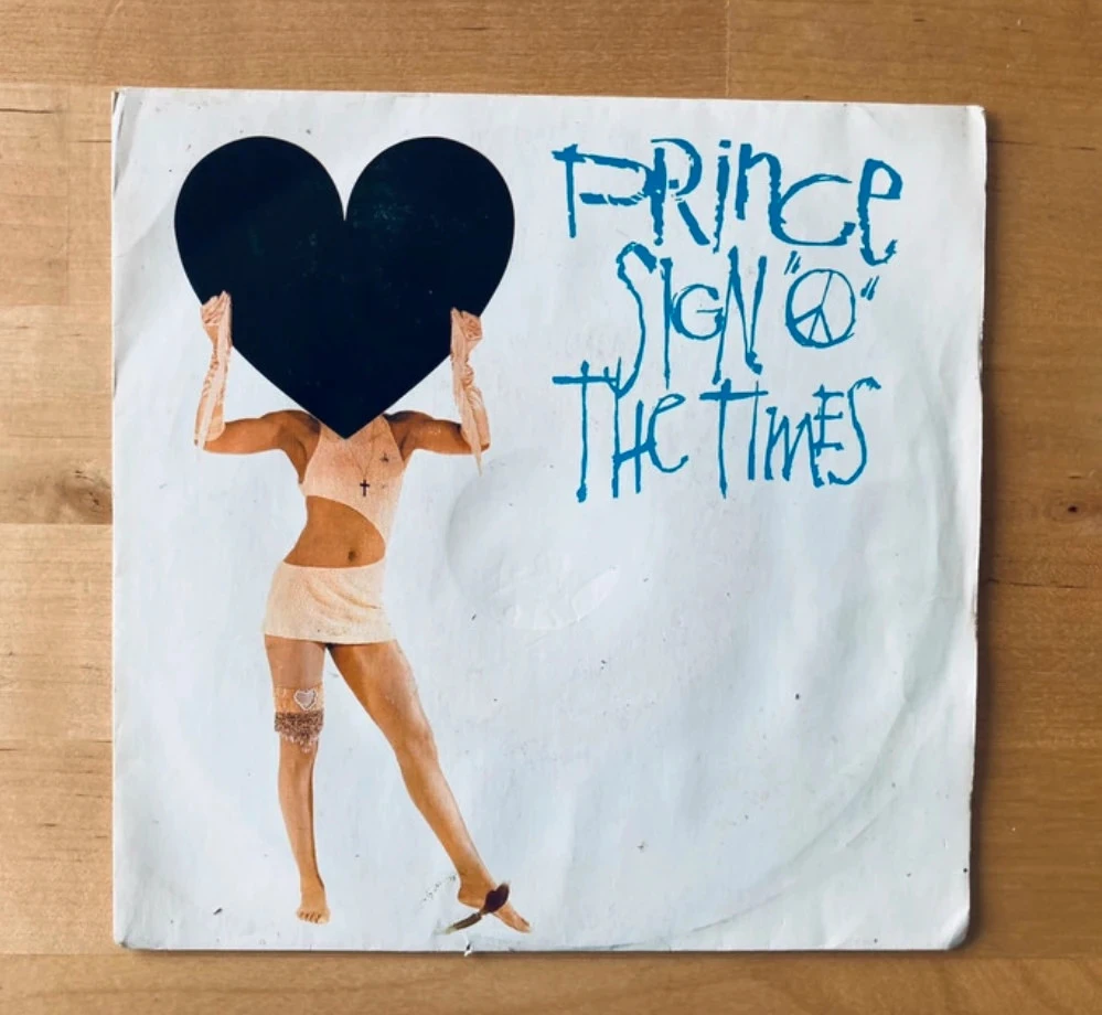 Disque vinyle 45t Prince Sign’o the Times.